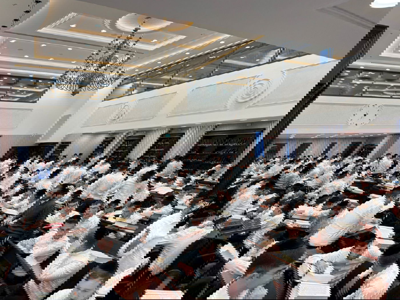 פתיחת הזמן בישיבת 'נחלת הלויים' 