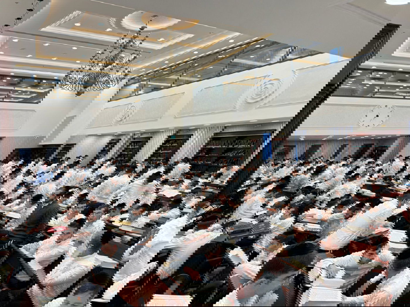 פתיחת הזמן בישיבת 'נחלת הלויים' 