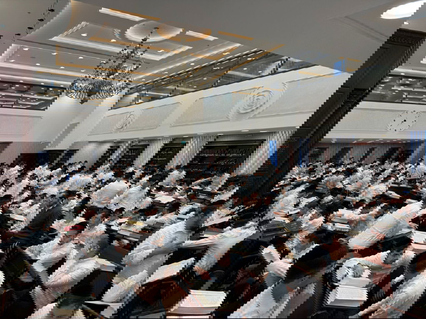 פתיחת הזמן בישיבת 'נחלת הלויים' 