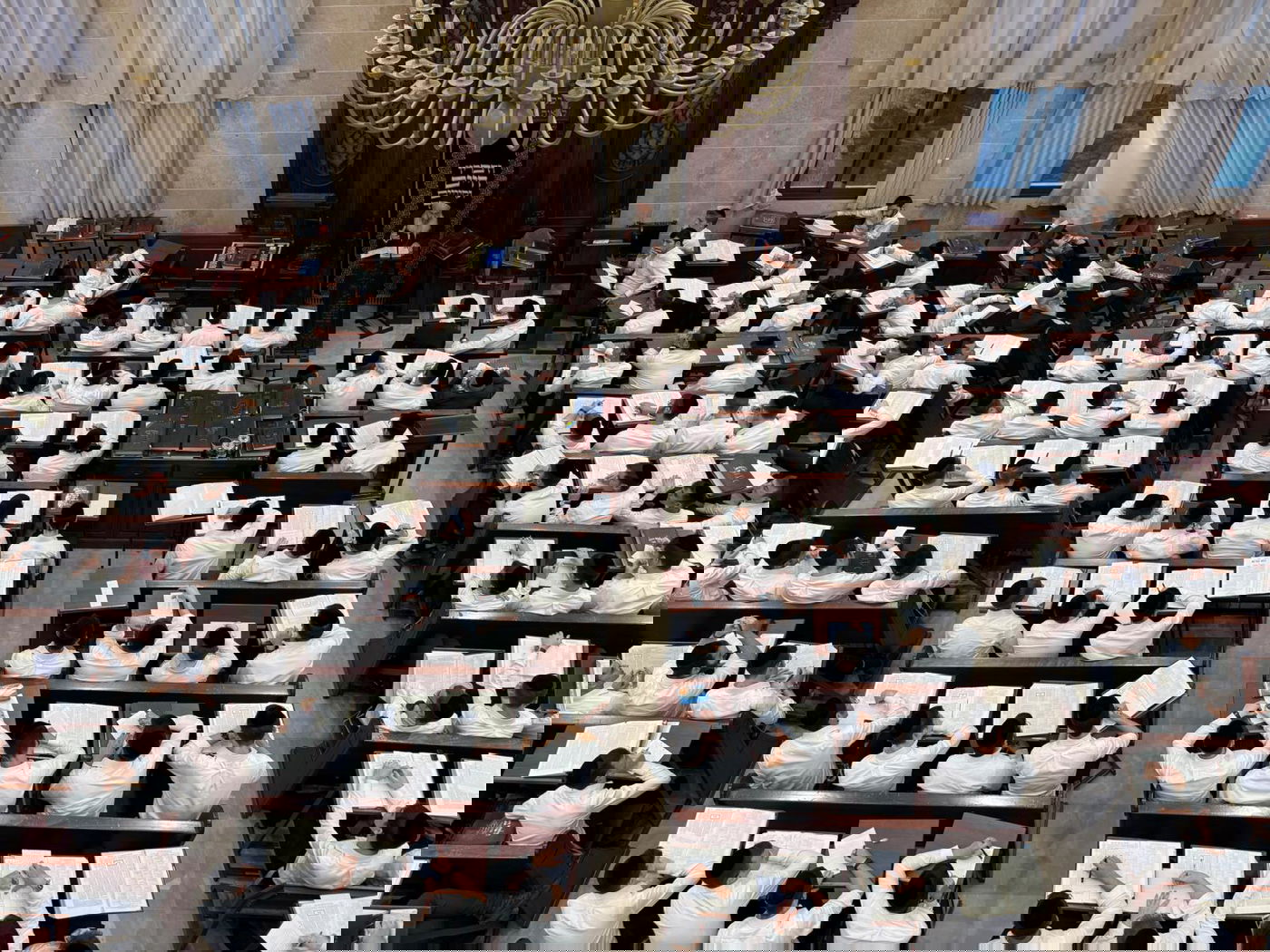 שיעור הפתיחה בישיבת נחלת הלויים