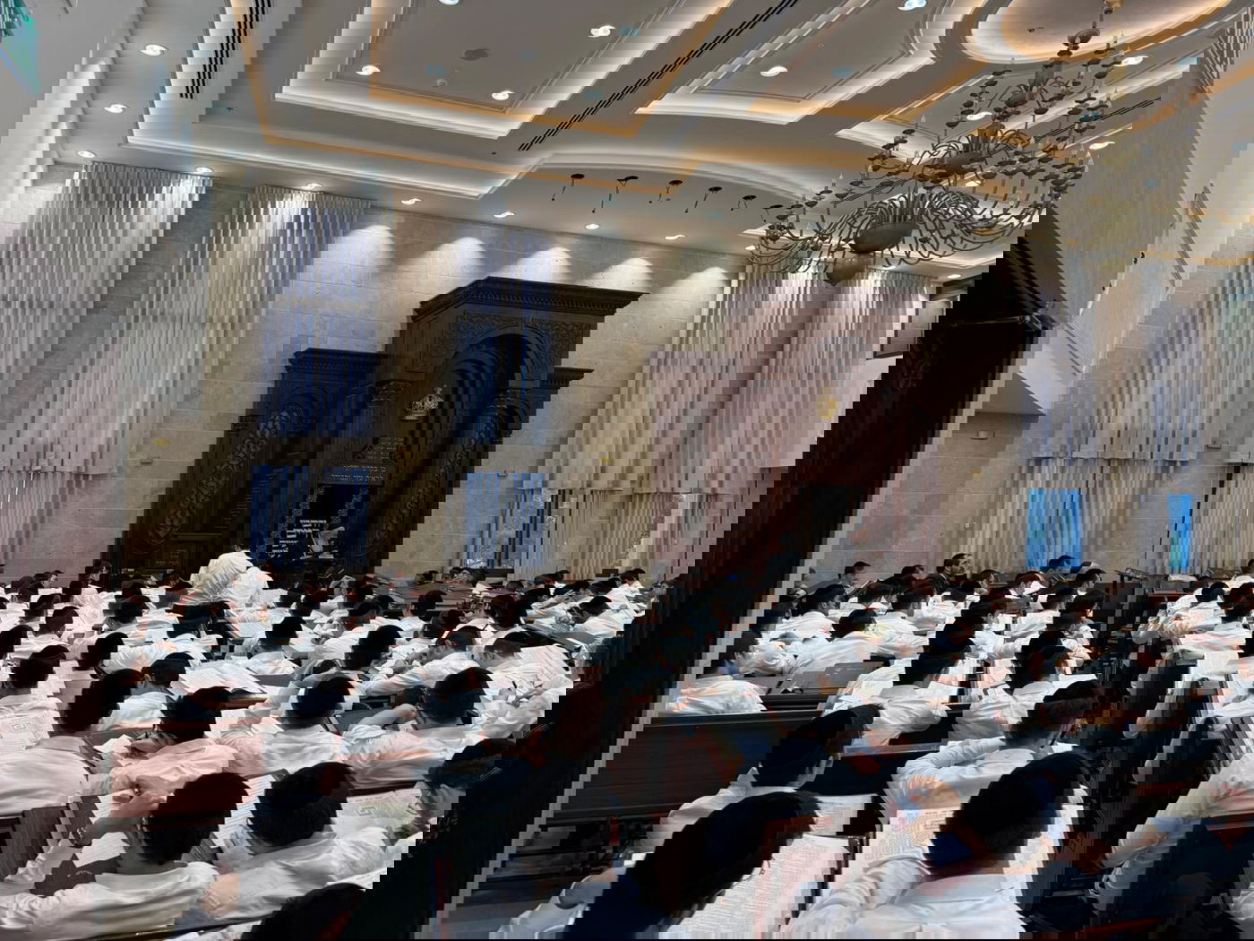 שיעור הפתיחה בישיבת נחלת הלויים