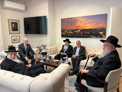 סערת מעצרי בני הישיבות: גדולי התורה בארצות הברית העבירו מסר נחרץ לשגריר הישראלי בוושינגטון