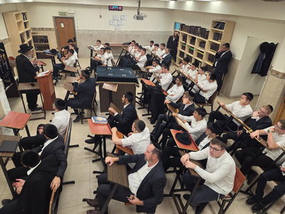 פתיחת זמן אלול בישיבת "המתיבתא"