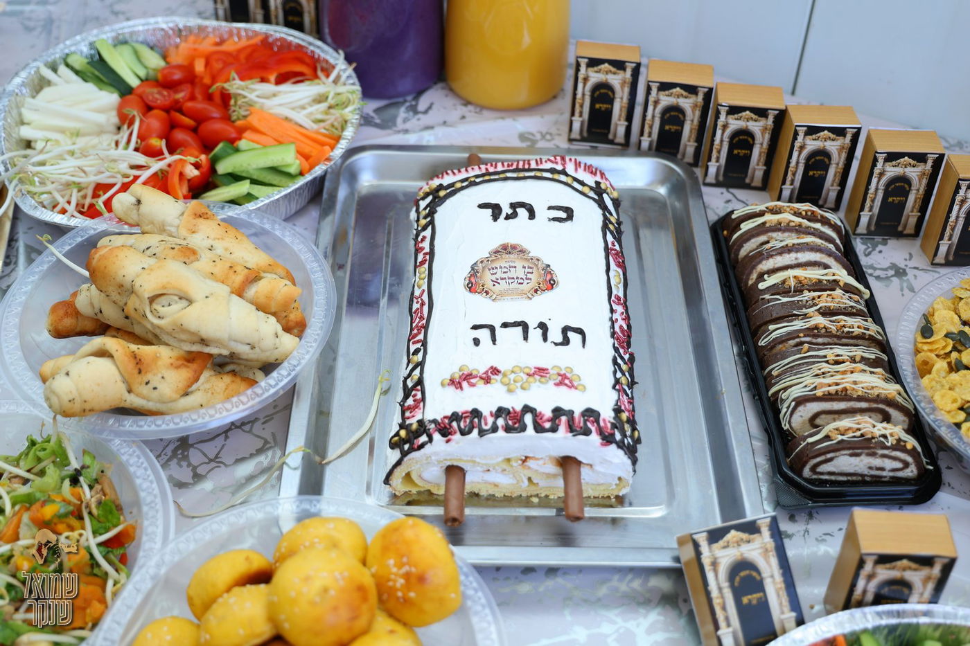 חומש סעודה בת"ת 'תולדות אברהם יצחק' הר יונה נוף הגליל