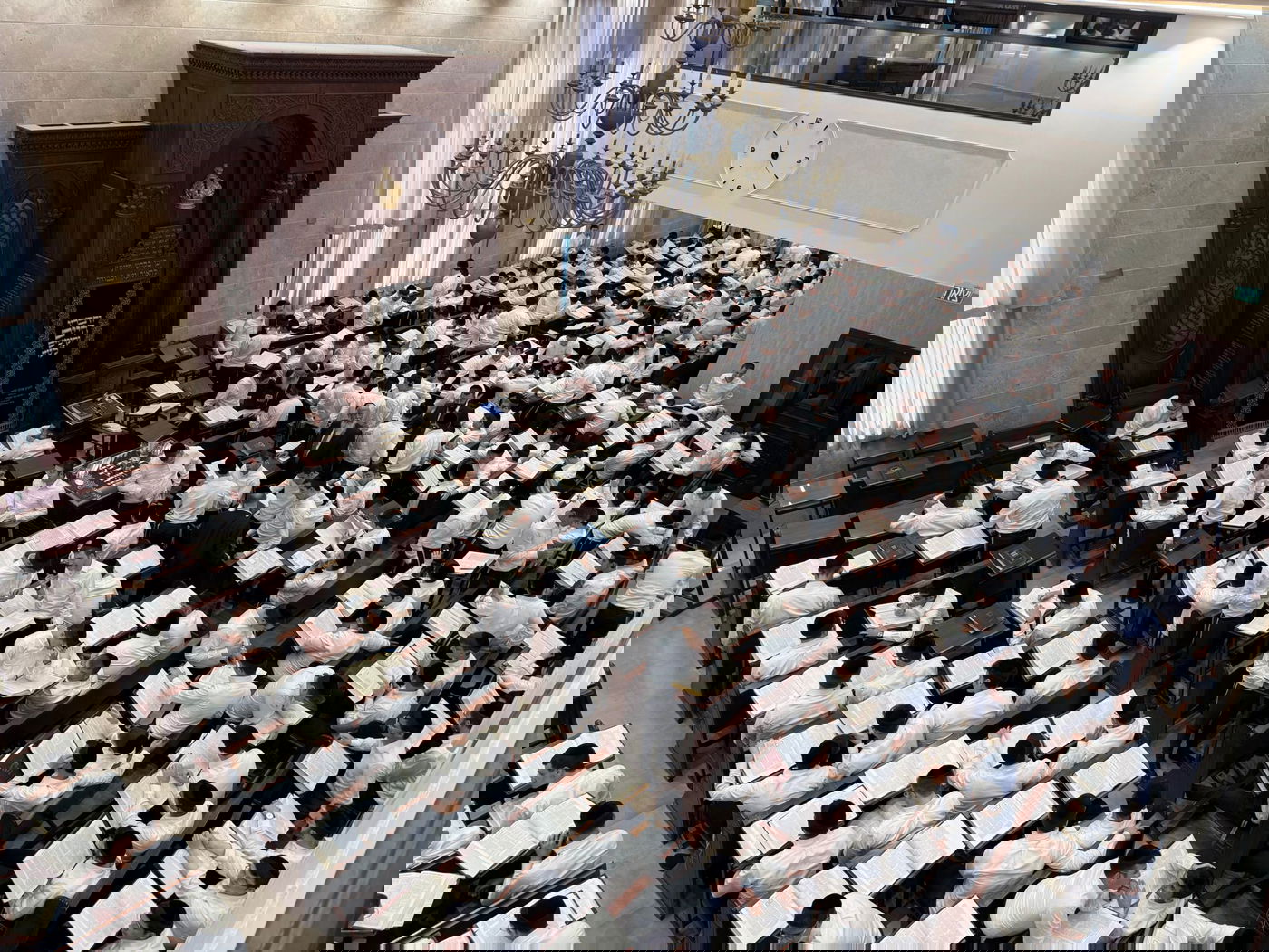 פתיחת הזמן בישיבת 'נחלת הלויים' 