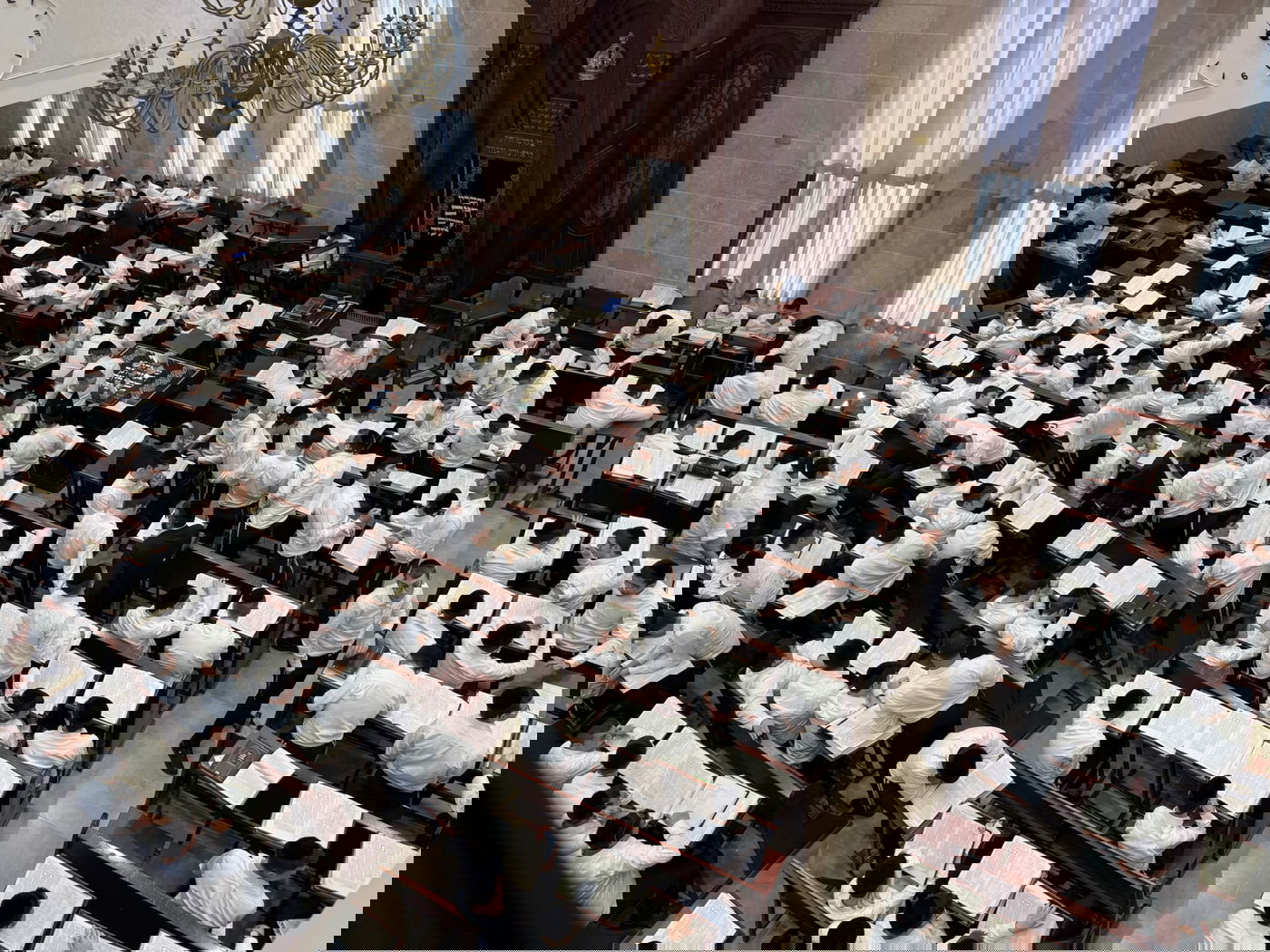 פתיחת הזמן בישיבת 'נחלת הלויים' 