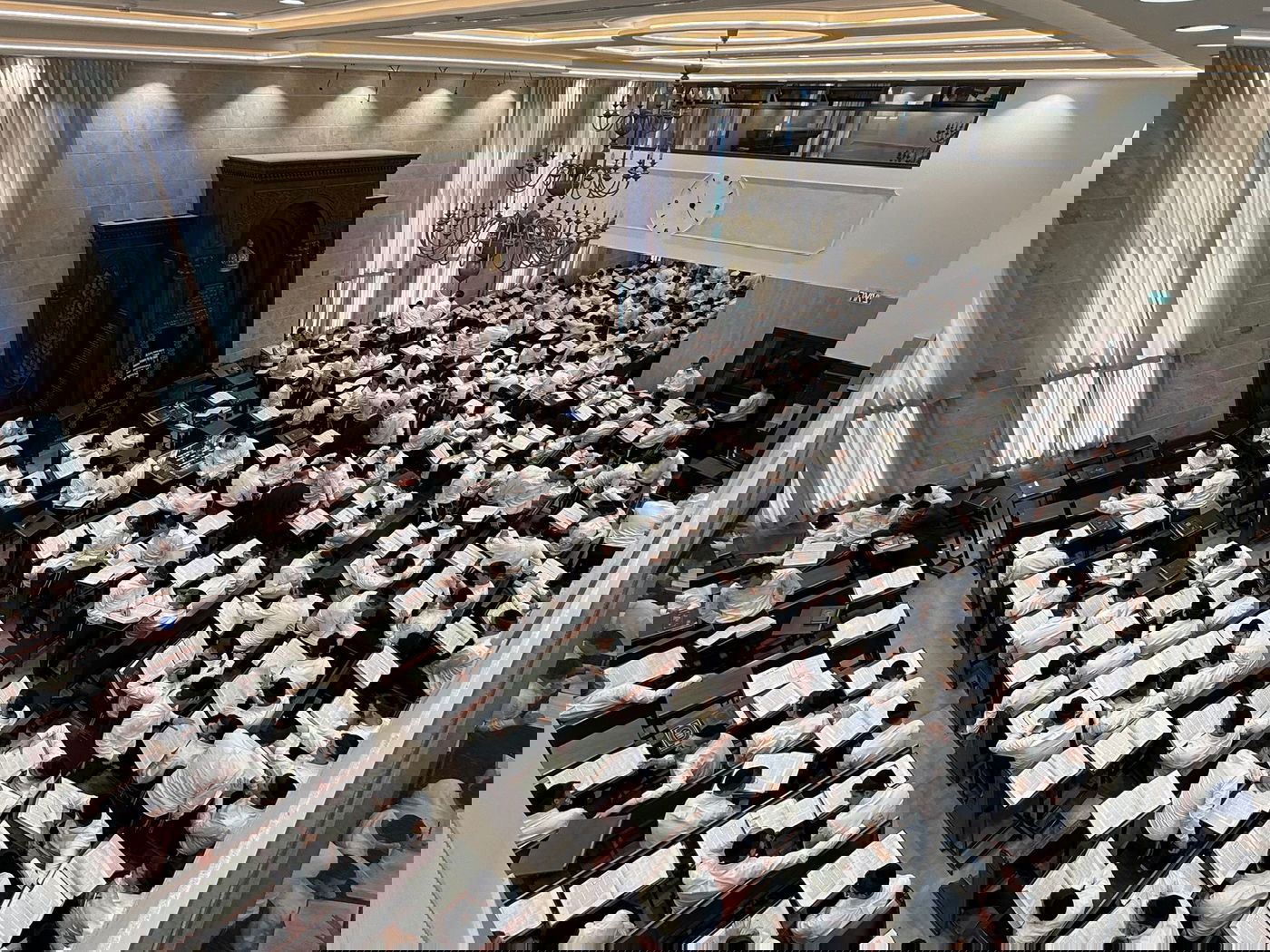 פתיחת הזמן בישיבת 'נחלת הלויים' 