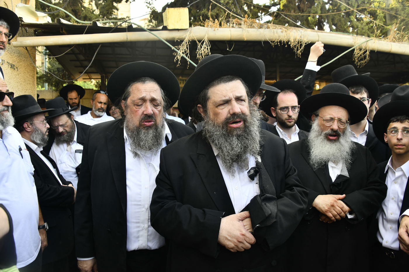 מסע הלוויית המקובל הגה"צ רבי דוד חיים שטרן זצ"ל