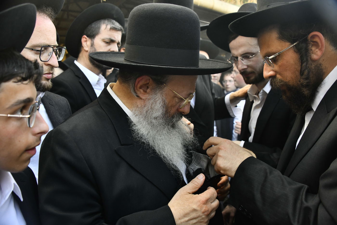 מסע הלוויית המקובל הגה"צ רבי דוד חיים שטרן זצ"ל