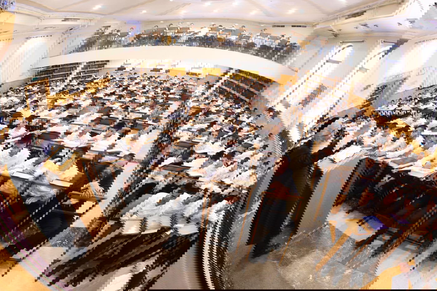 פתיחת הזמן בישיבת ברית יעקב