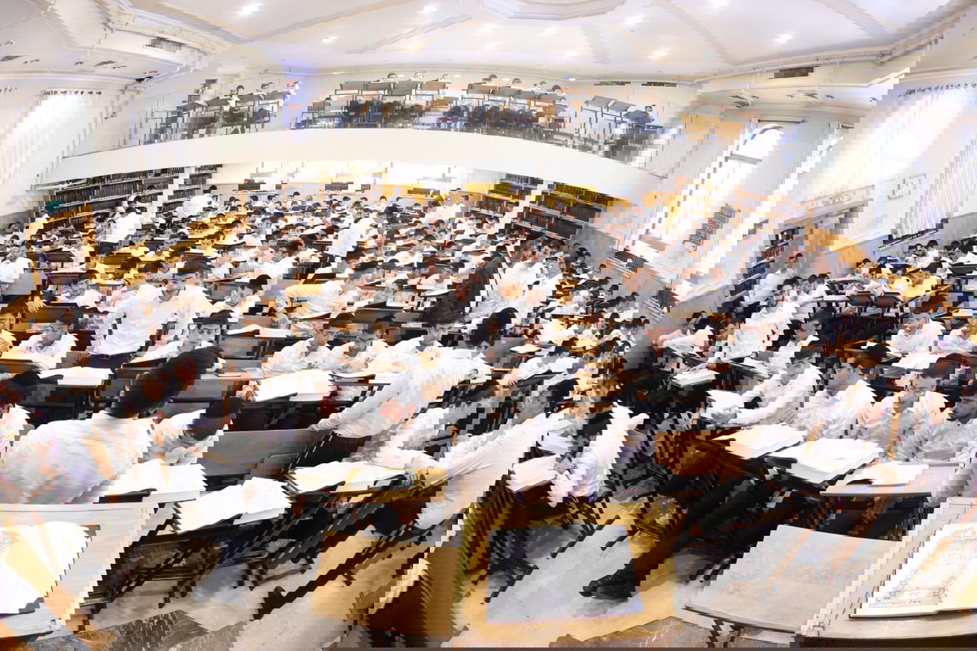 פתיחת הזמן בישיבת ברית יעקב