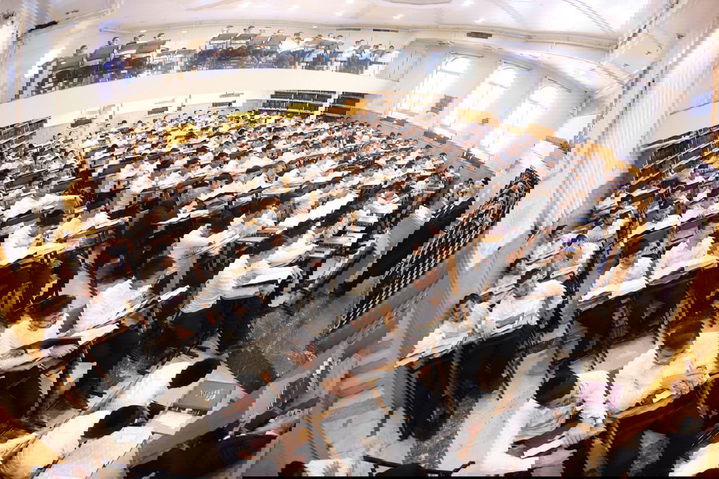 פתיחת הזמן בישיבת ברית יעקב