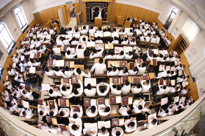 פתיחת הזמן בישיבת ברית יעקב