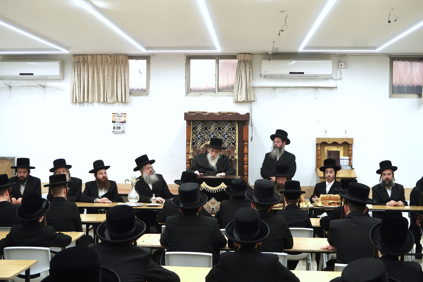 פתיחת הזמן בישיבת ובכולל טשארנאביל באשדוד