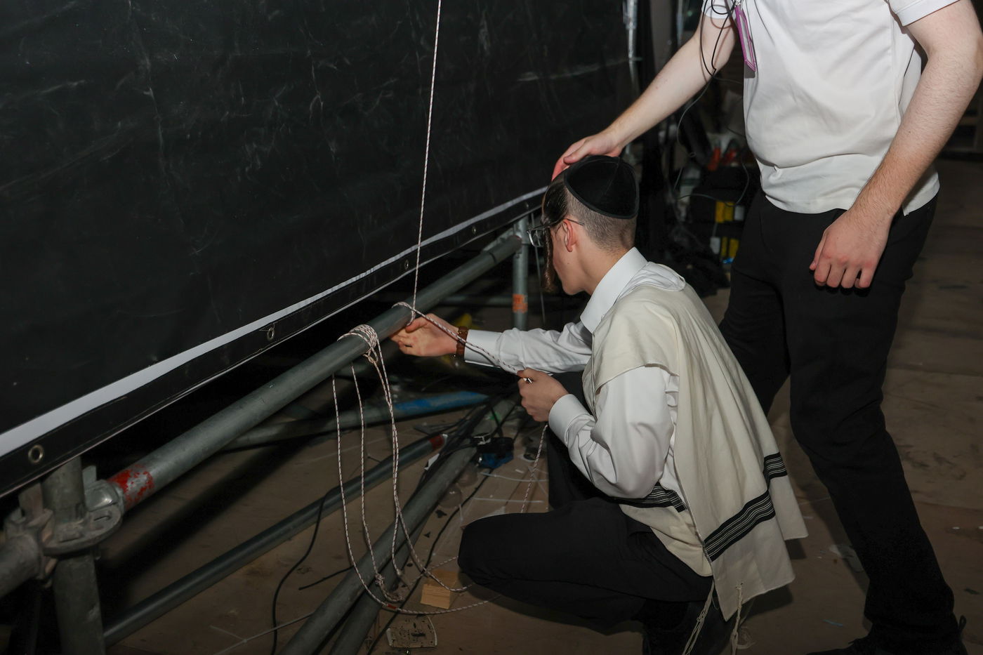 הצגת הענק באידיש - 'דער אידישע שפיל: זיידי - מאחורי הקלעים