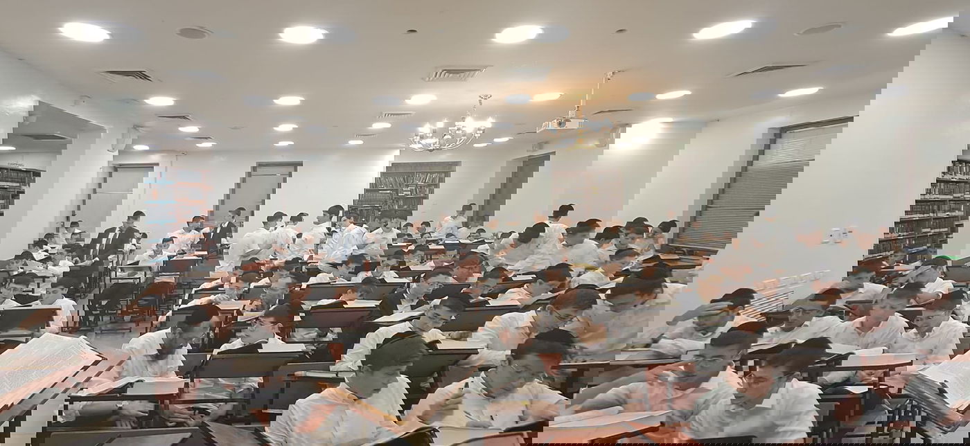 התלמידים בחדוות התורה