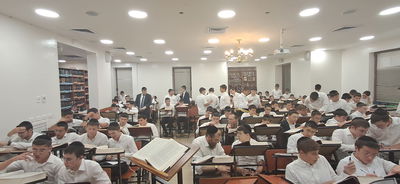 התלמידים בחדוות התורה