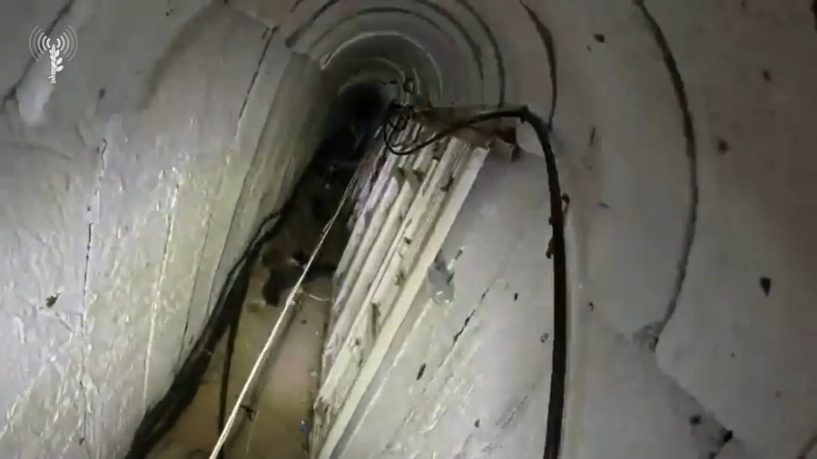 המנהרה שאותרה והושמדה