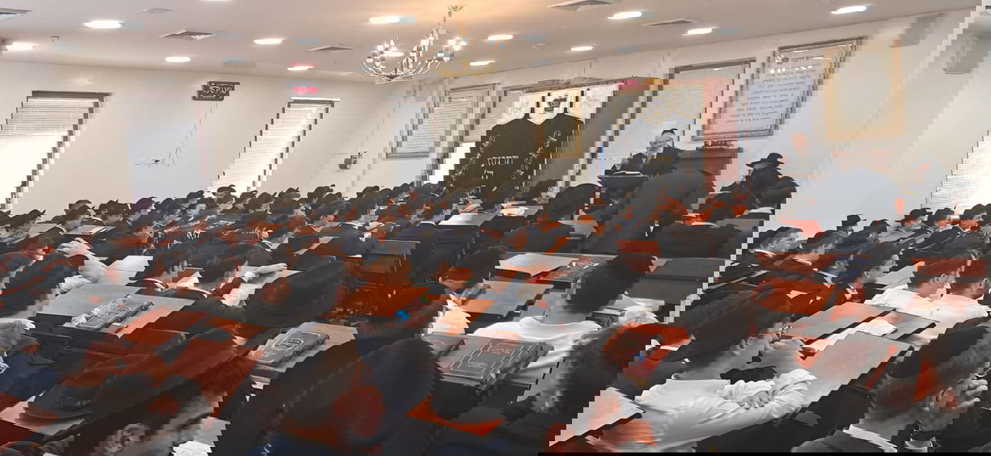 ישיבת חדוות התורה בכנס פתיחת הזמן