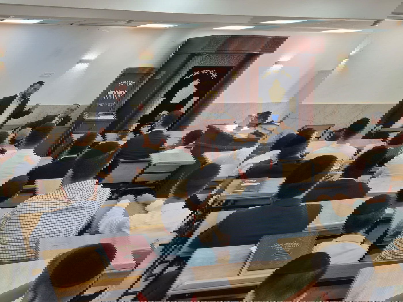 התלמידים בישיבת נשמת התורה