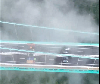 מבחן עומס על הגשר הגבוה בעולם