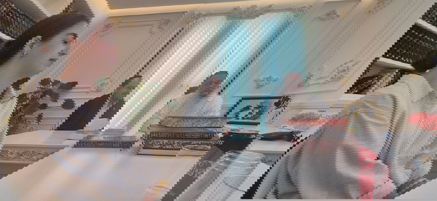 אגם ברגר אצל הגאון הרב יגאל כהן