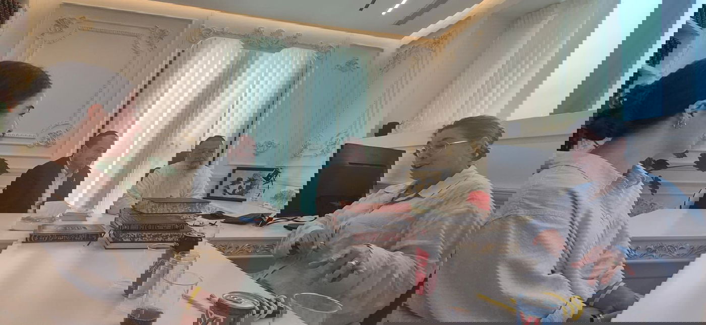 אגם ברגר אצל הגאון הרב יגאל כהן