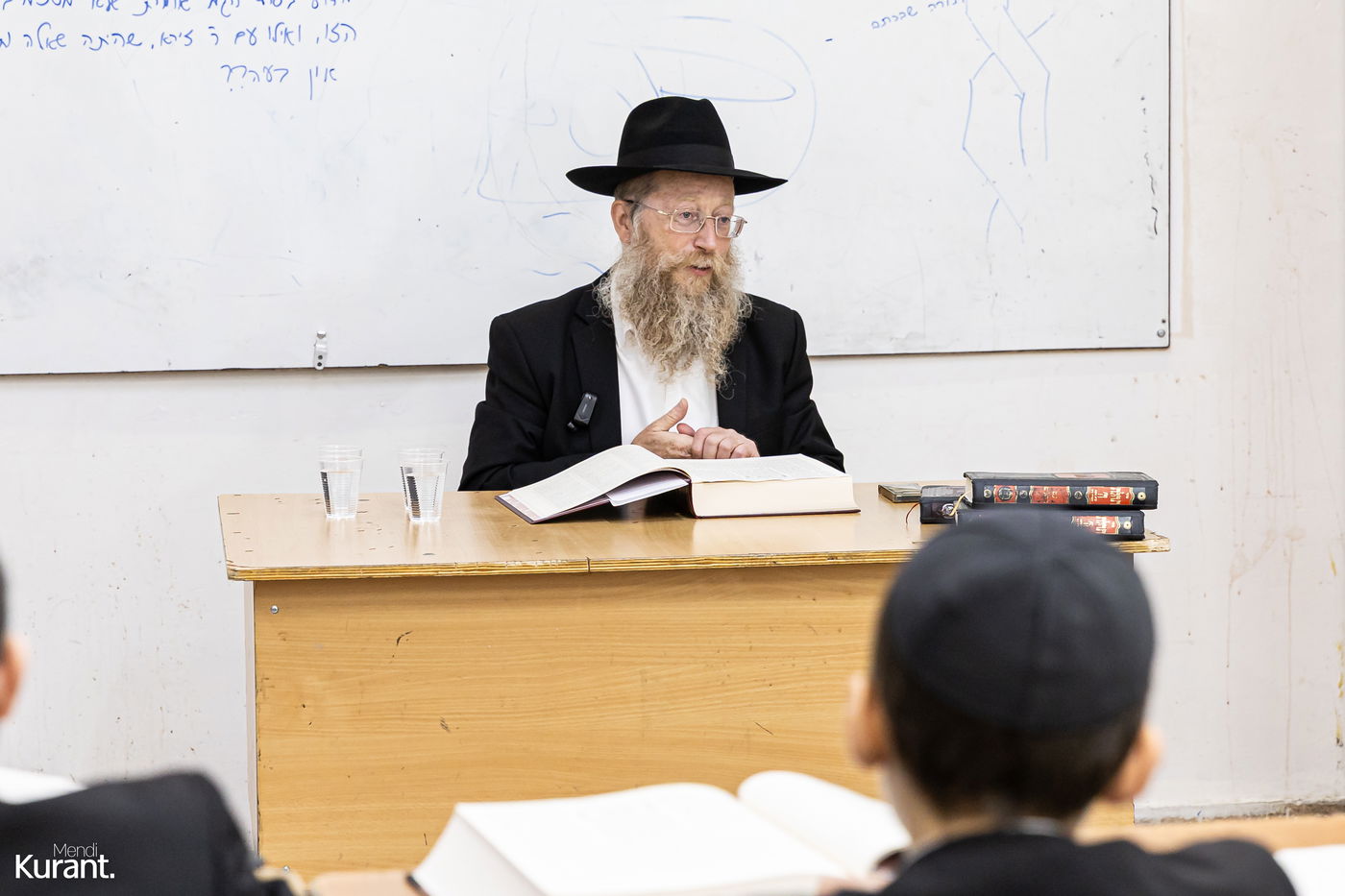 פתיחת 'זמן אלול' בישיבת חב"ד בקריית גת