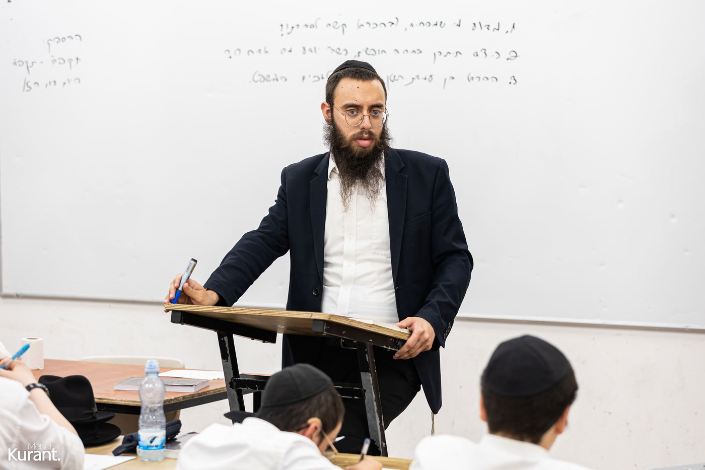 פתיחת 'זמן אלול' בישיבת חב"ד בקריית גת