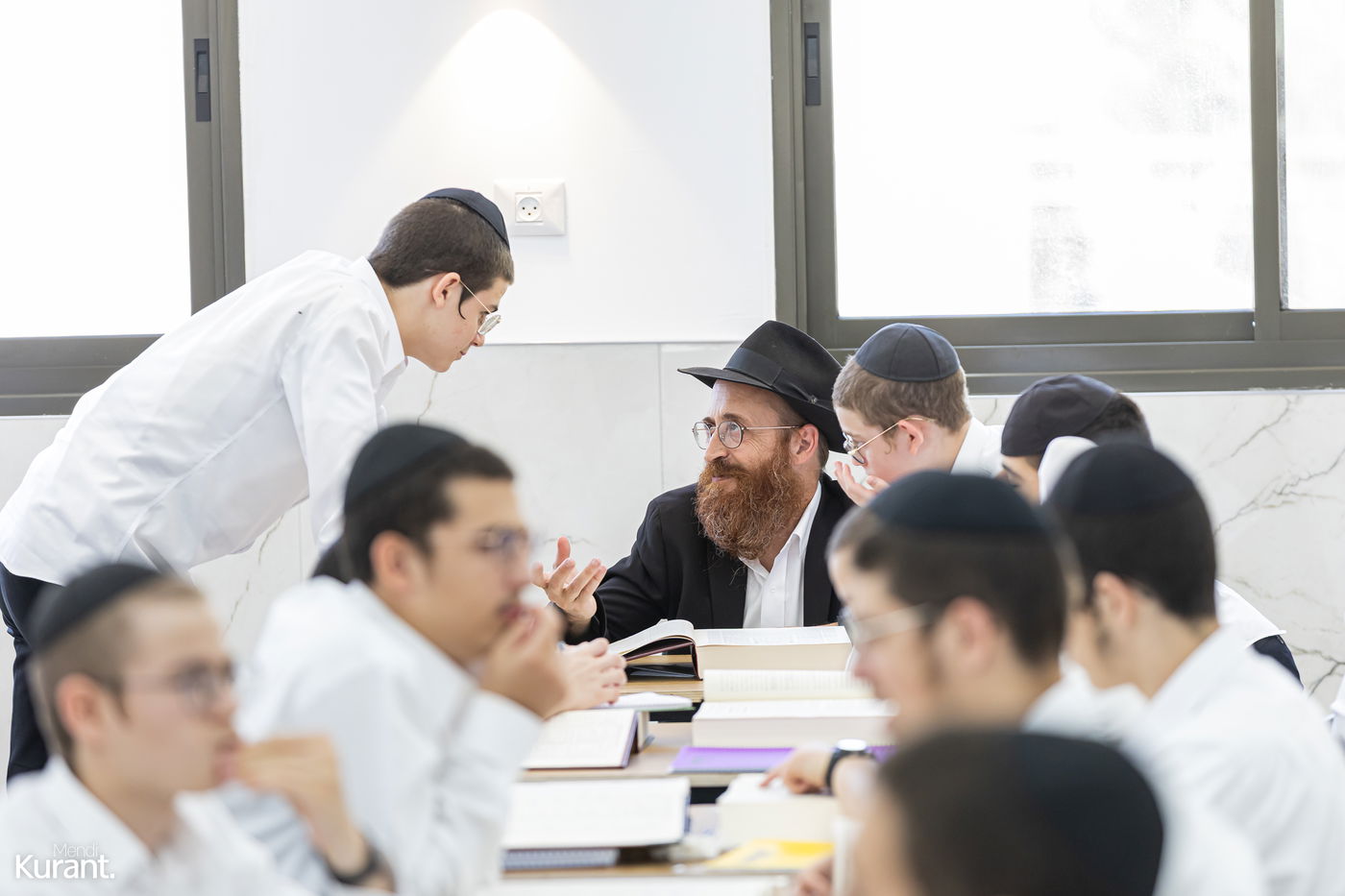 פתיחת 'זמן אלול' בישיבת חב"ד בקריית גת