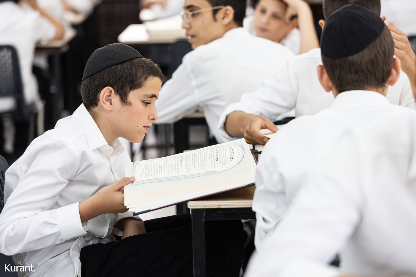 פתיחת 'זמן אלול' בישיבת חב"ד בקריית גת