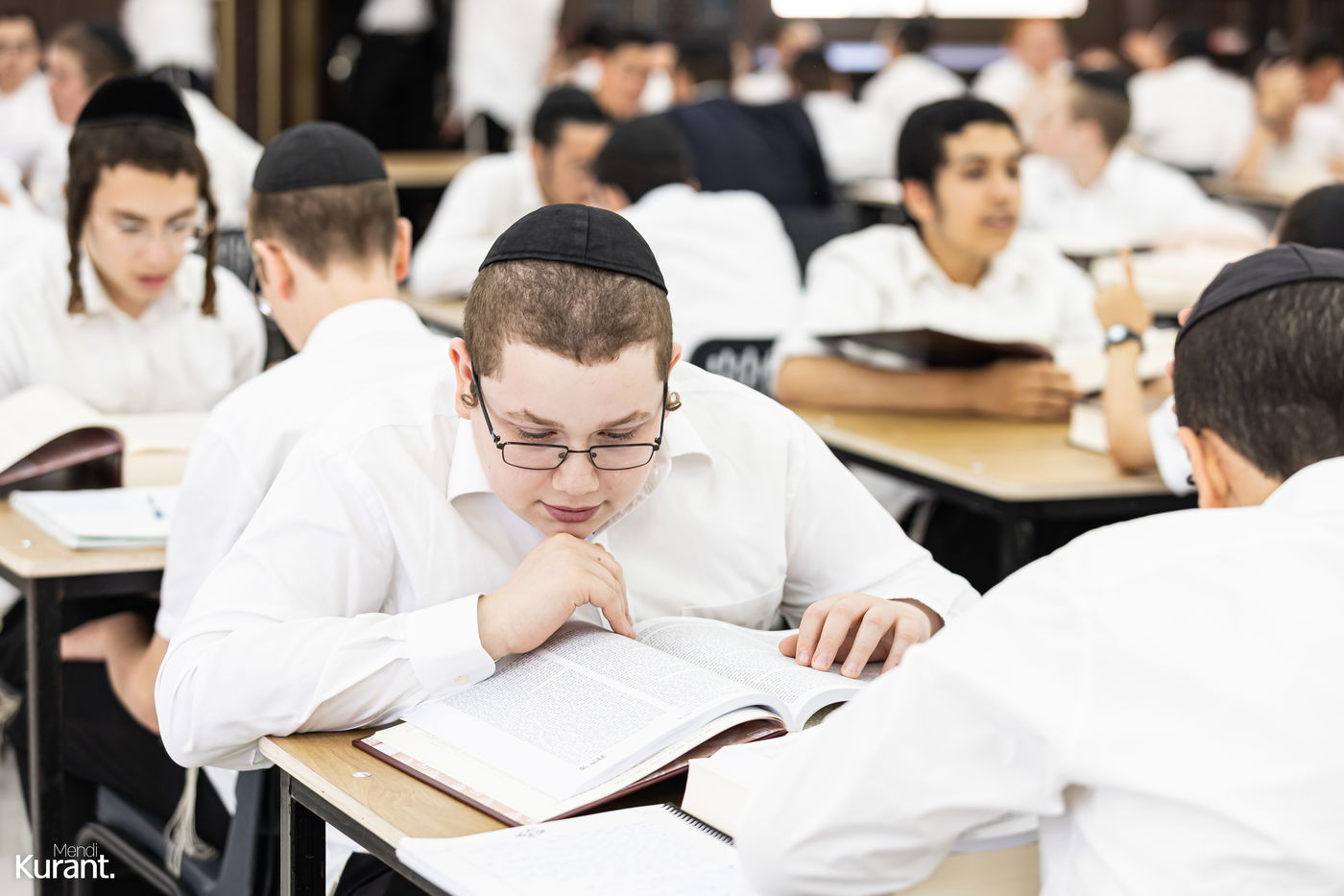 פתיחת 'זמן אלול' בישיבת חב"ד בקריית גת