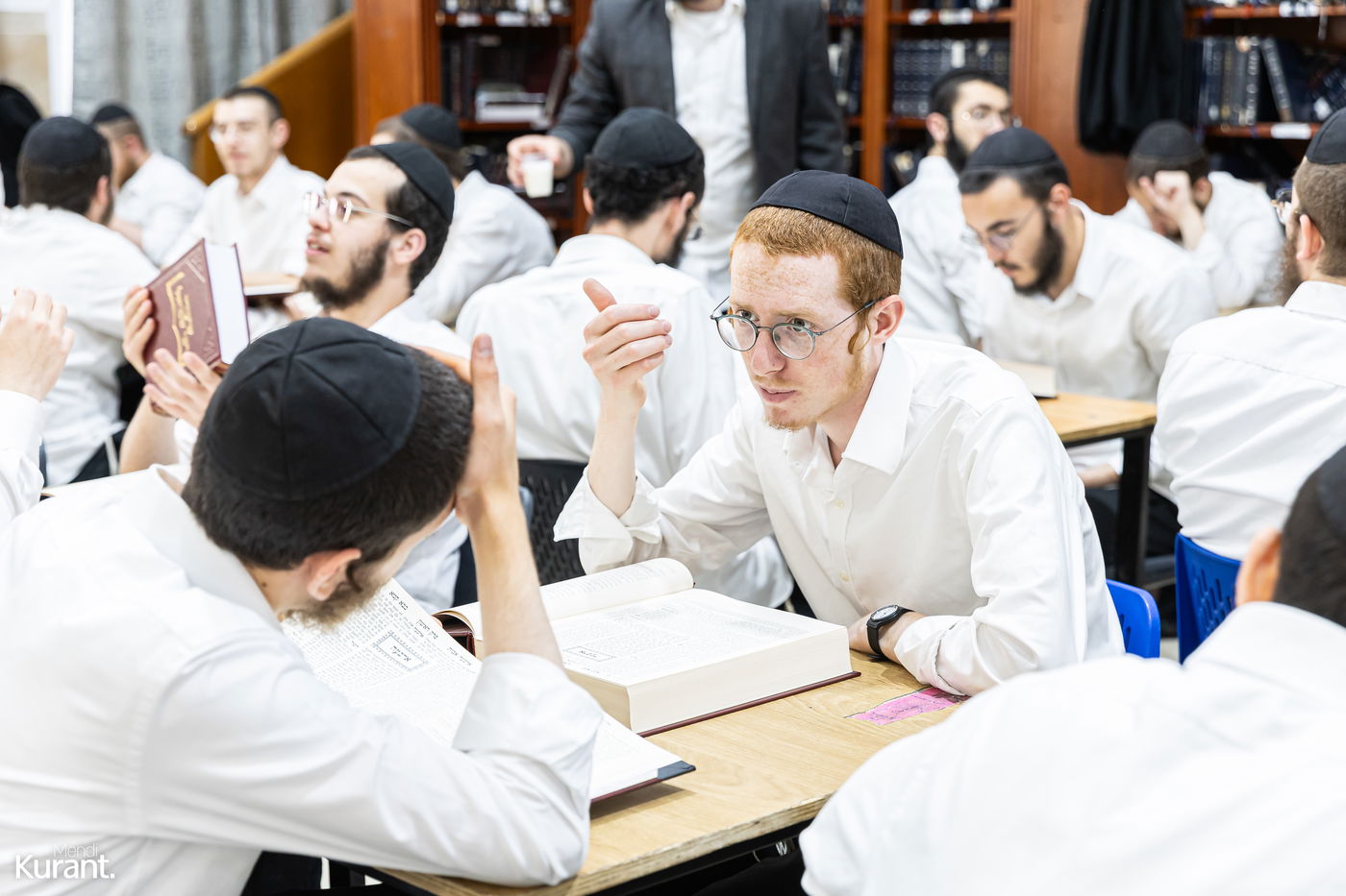 פתיחת 'זמן אלול' בישיבת חב"ד בקריית גת