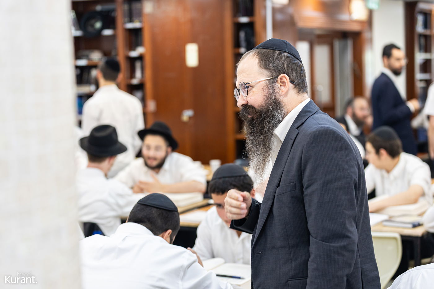 פתיחת 'זמן אלול' בישיבת חב"ד בקריית גת