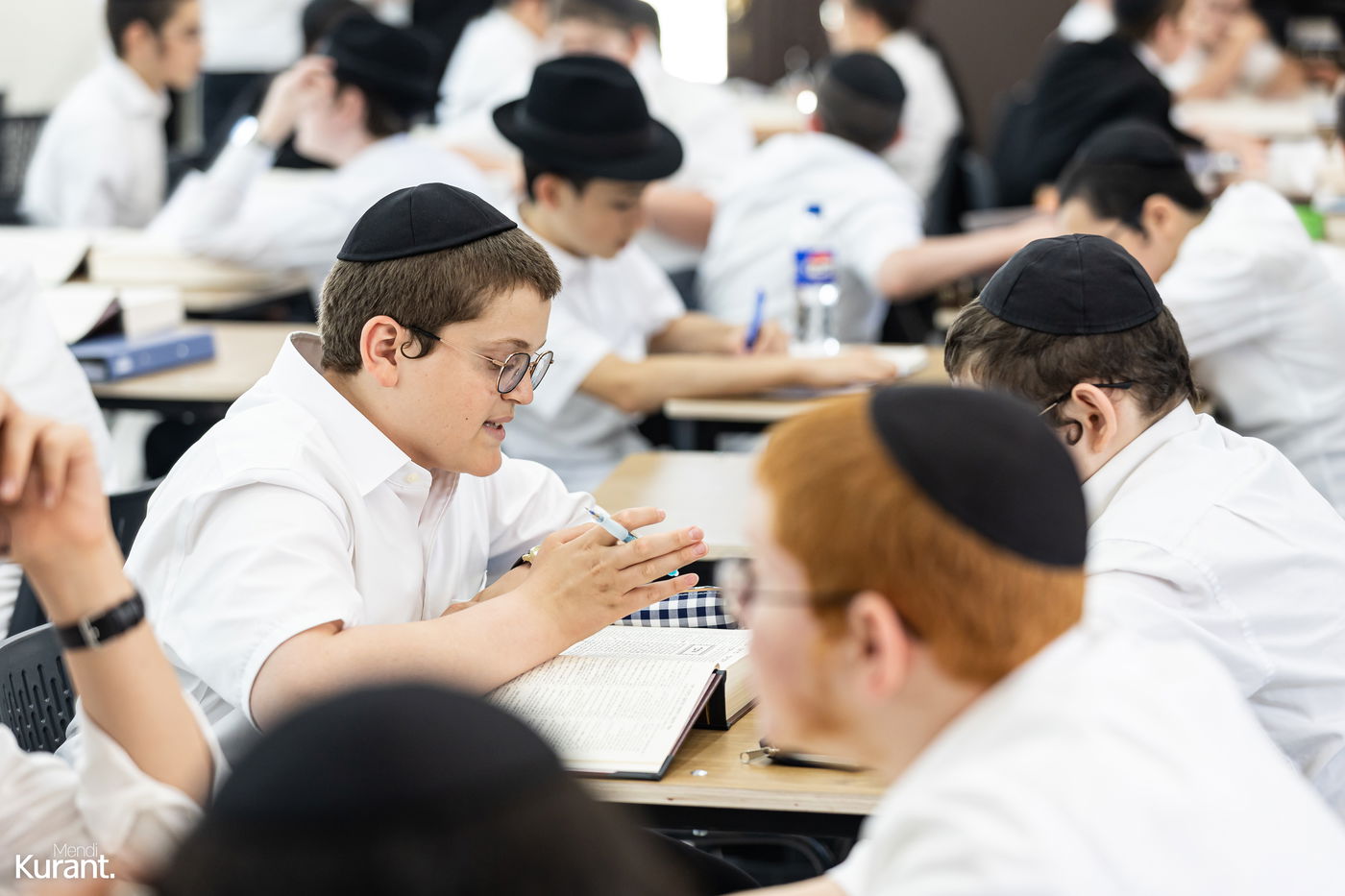 פתיחת 'זמן אלול' בישיבת חב"ד בקריית גת