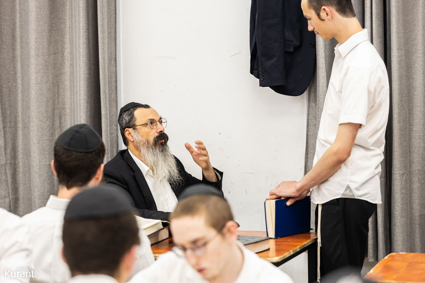 פתיחת 'זמן אלול' בישיבת חב"ד בקריית גת