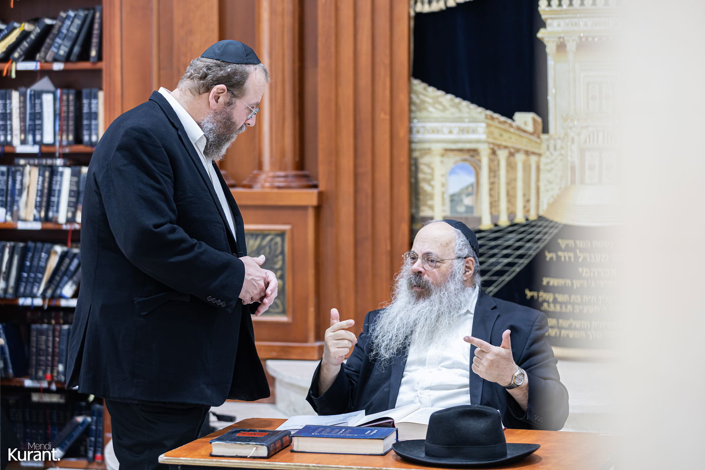 פתיחת 'זמן אלול' בישיבת חב"ד בקריית גת