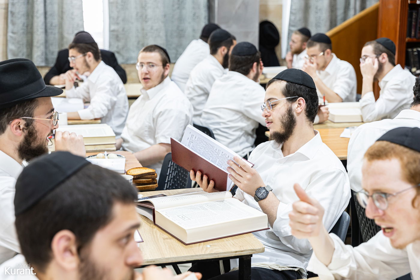 פתיחת 'זמן אלול' בישיבת חב"ד בקריית גת