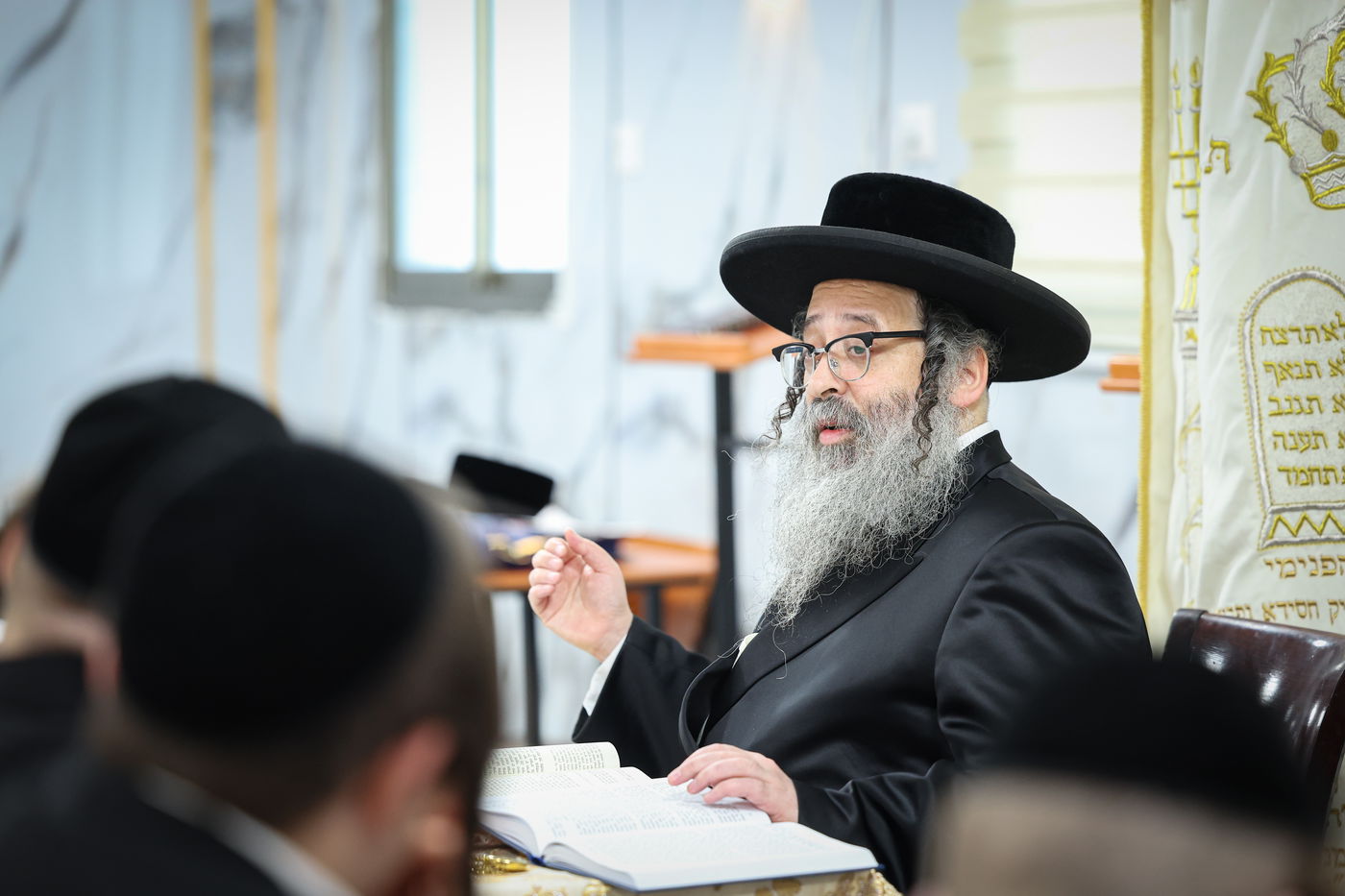 פתיחת הזמן בישיבת מהרי"ט בבני ברק