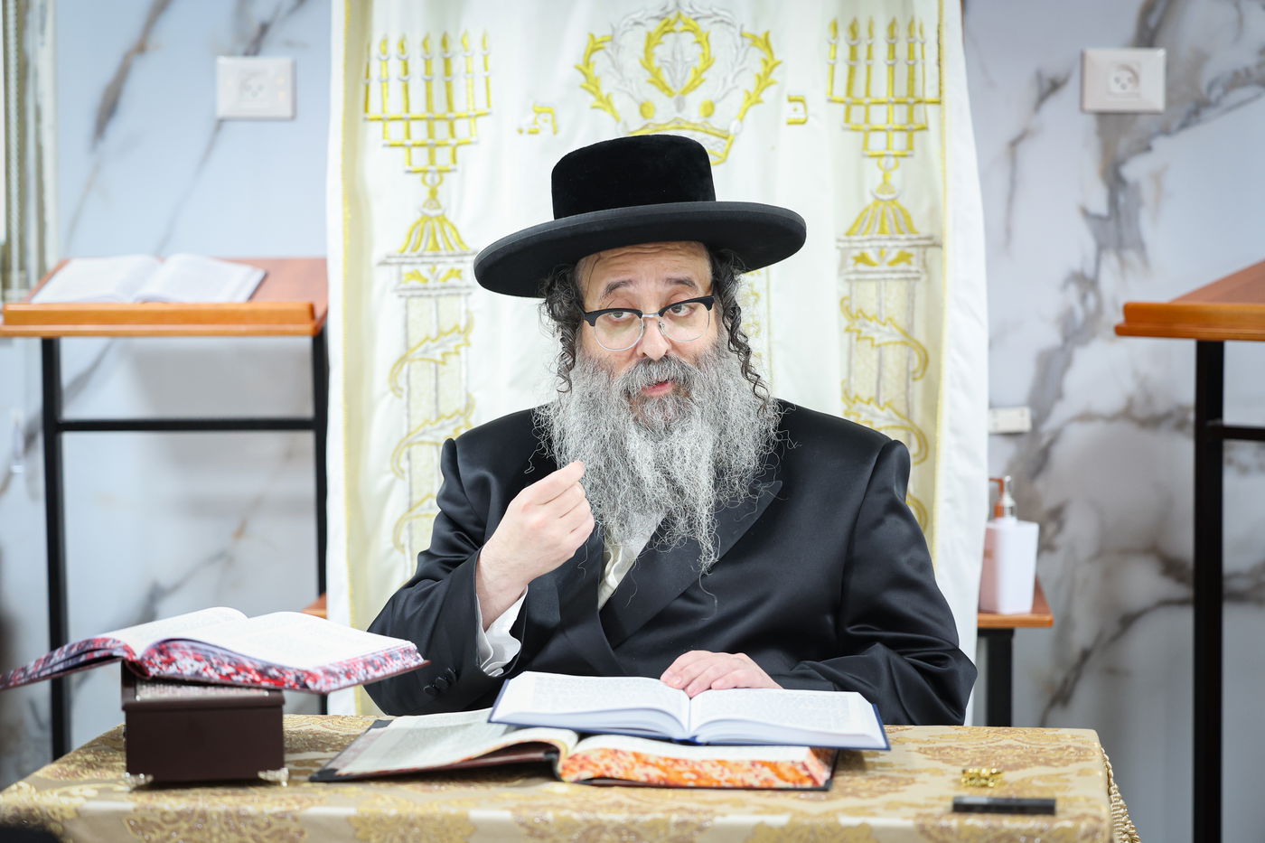 פתיחת הזמן בישיבת מהרי"ט בבני ברק