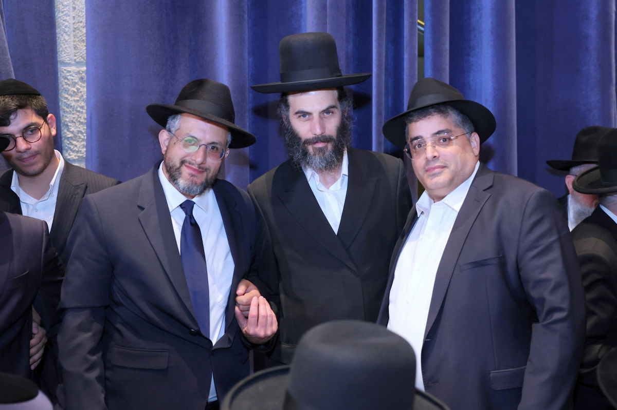 שמחת בר המצווה לנכד הראשל"צ הגר"י יוסף