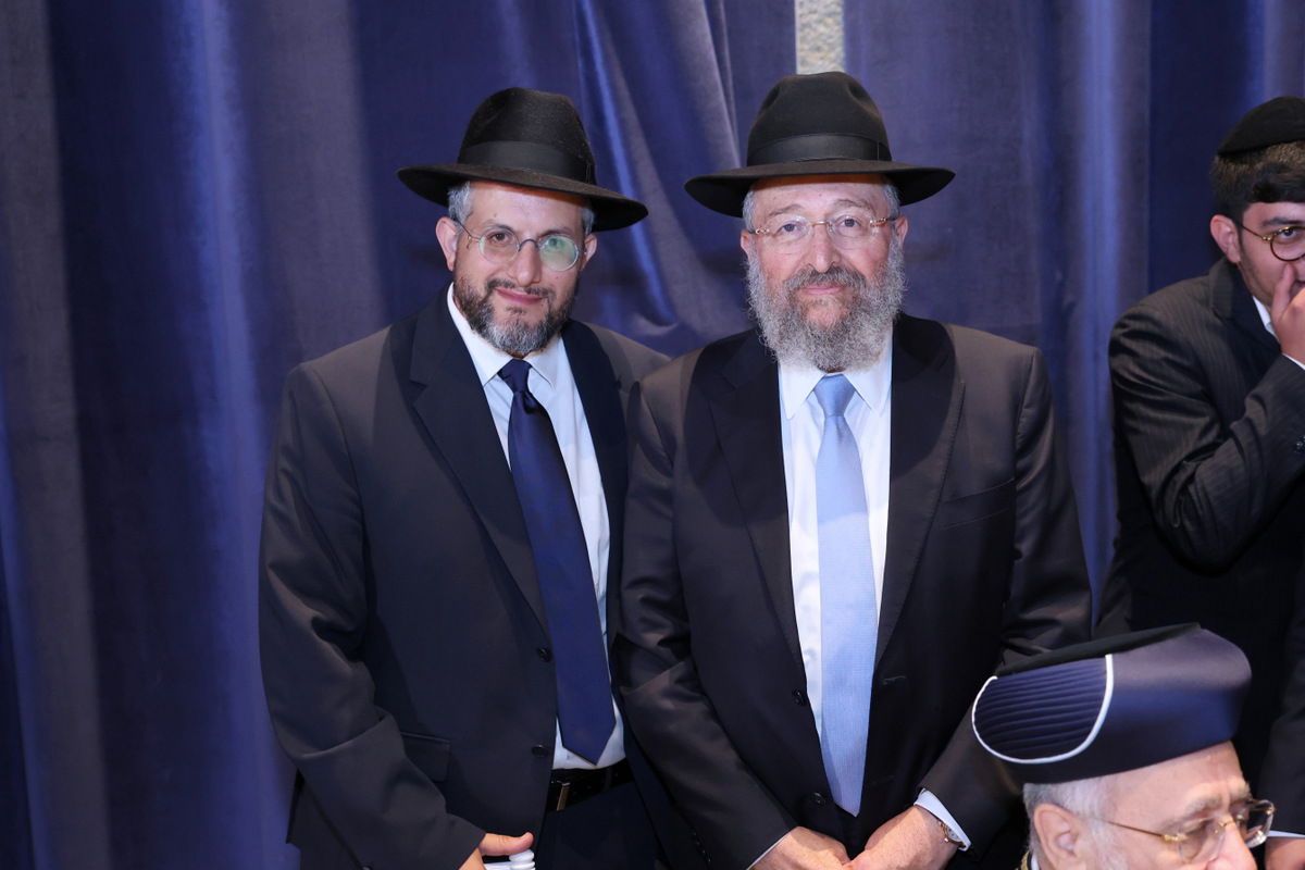 שמחת בר המצווה לנכד הראשל"צ הגר"י יוסף