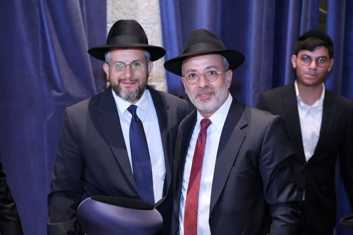 שמחת בר המצווה לנכד הראשל"צ הגר"י יוסף