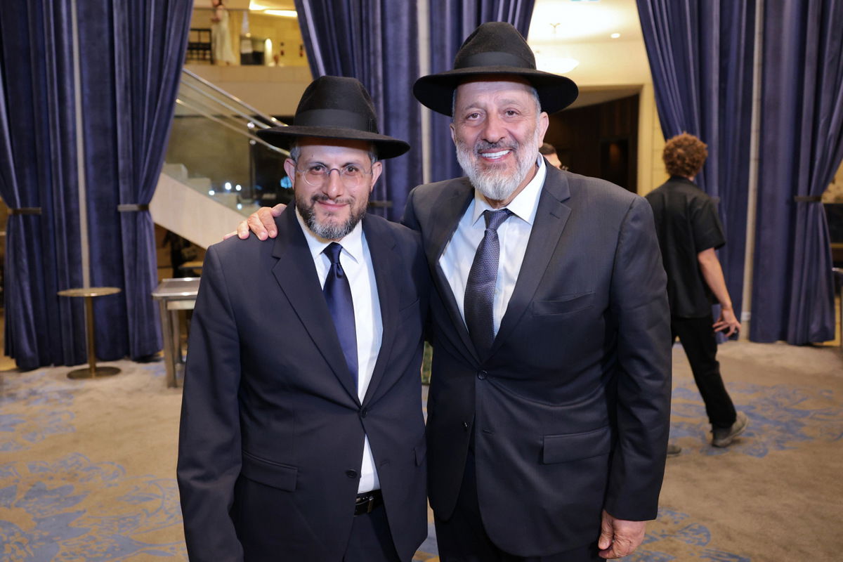 שמחת בר המצווה לנכד הראשל"צ הגר"י יוסף