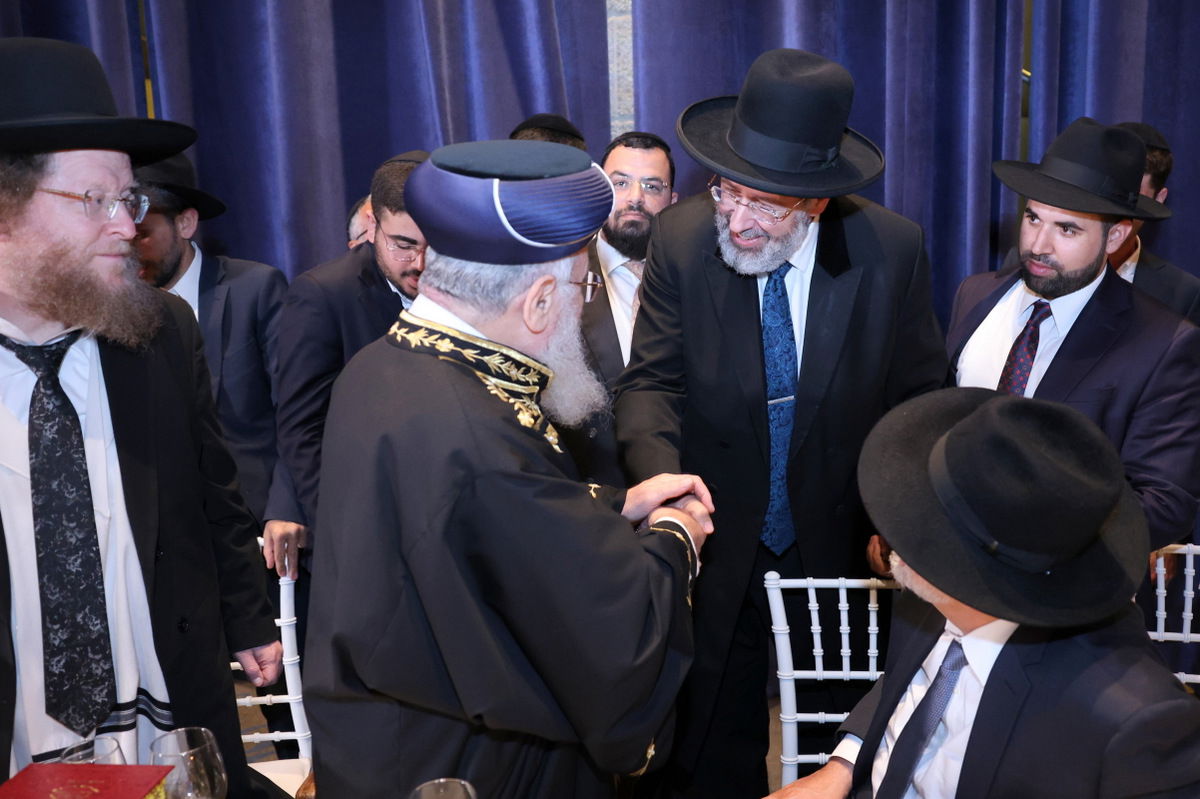 שמחת בר המצווה לנכד הראשל"צ הגר"י יוסף