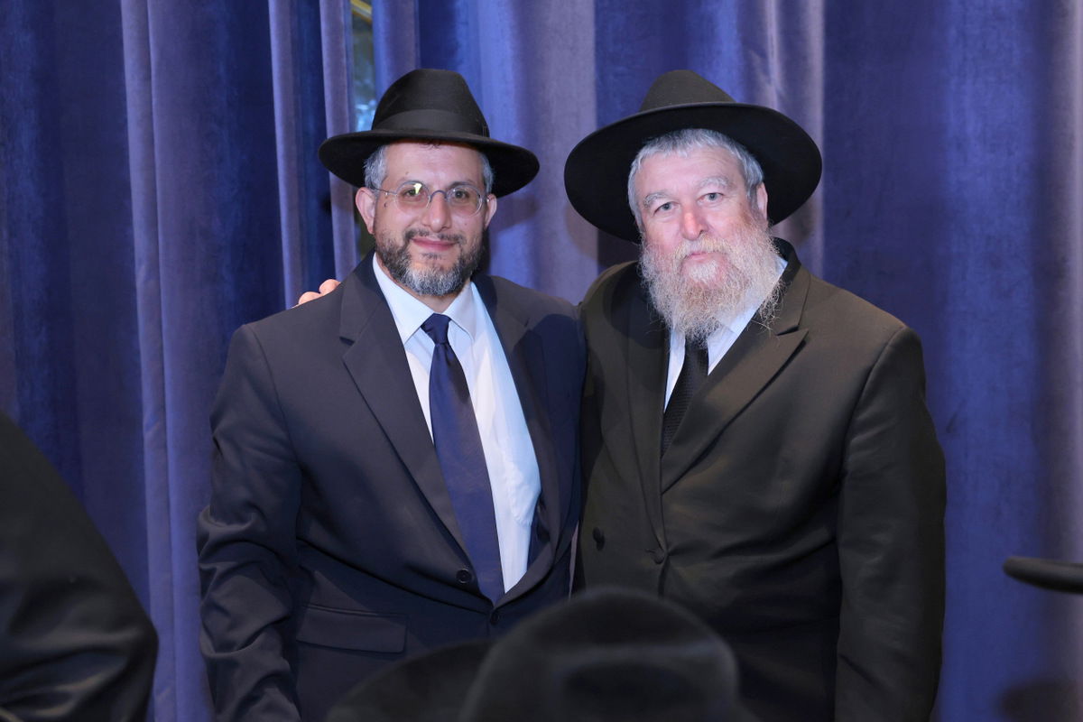 שמחת בר המצווה לנכד הראשל"צ הגר"י יוסף