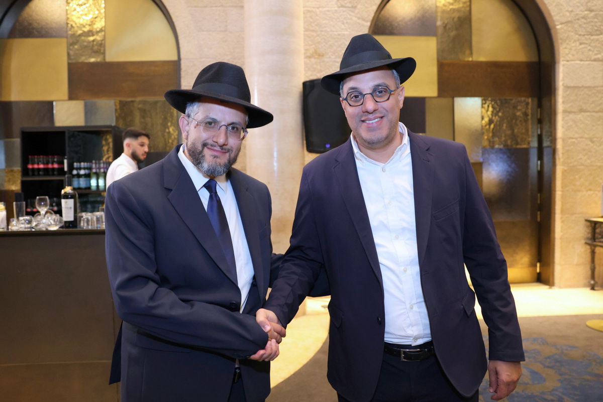 שמחת בר המצווה לנכד הראשל"צ הגר"י יוסף