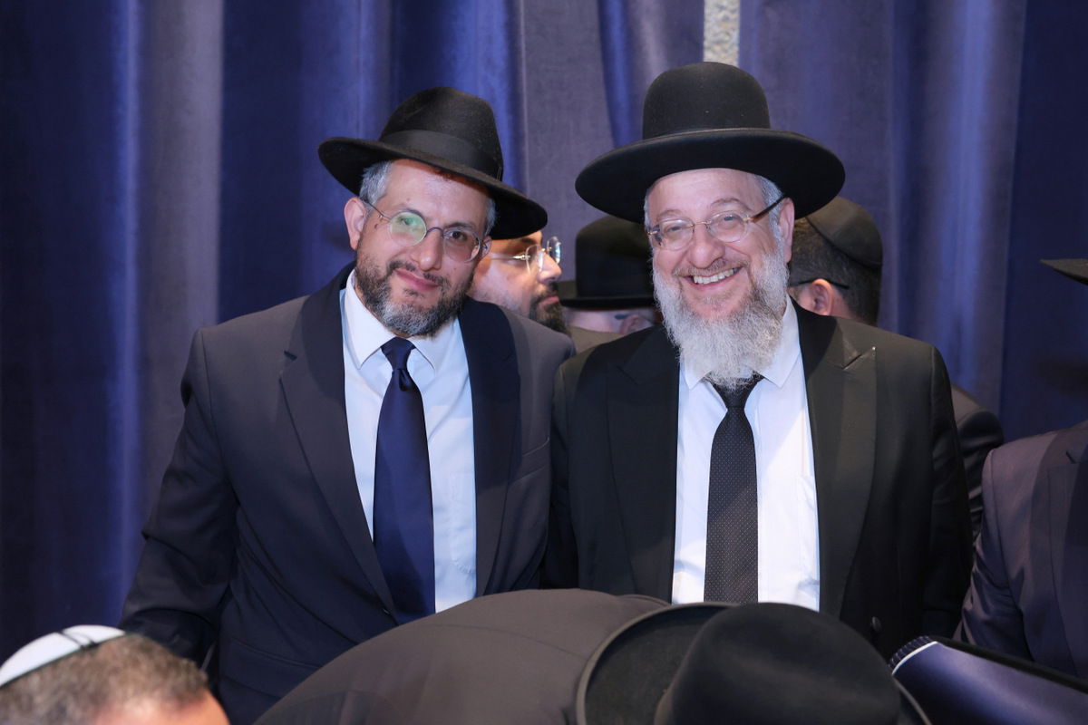 שמחת בר המצווה לנכד הראשל"צ הגר"י יוסף