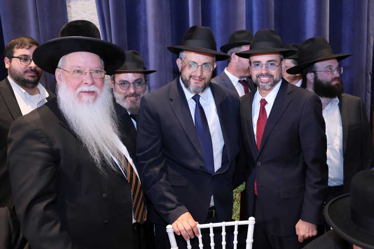 שמחת בר המצווה לנכד הראשל"צ הגר"י יוסף