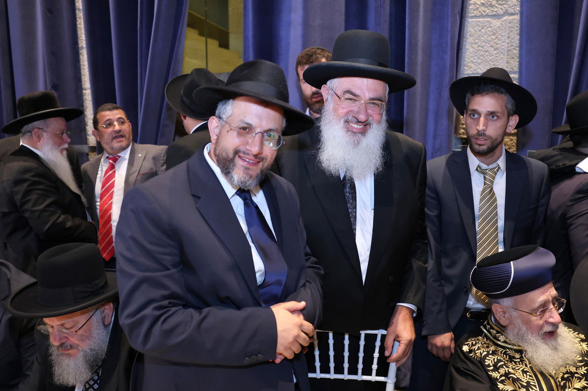 שמחת בר המצווה לנכד הראשל"צ הגר"י יוסף